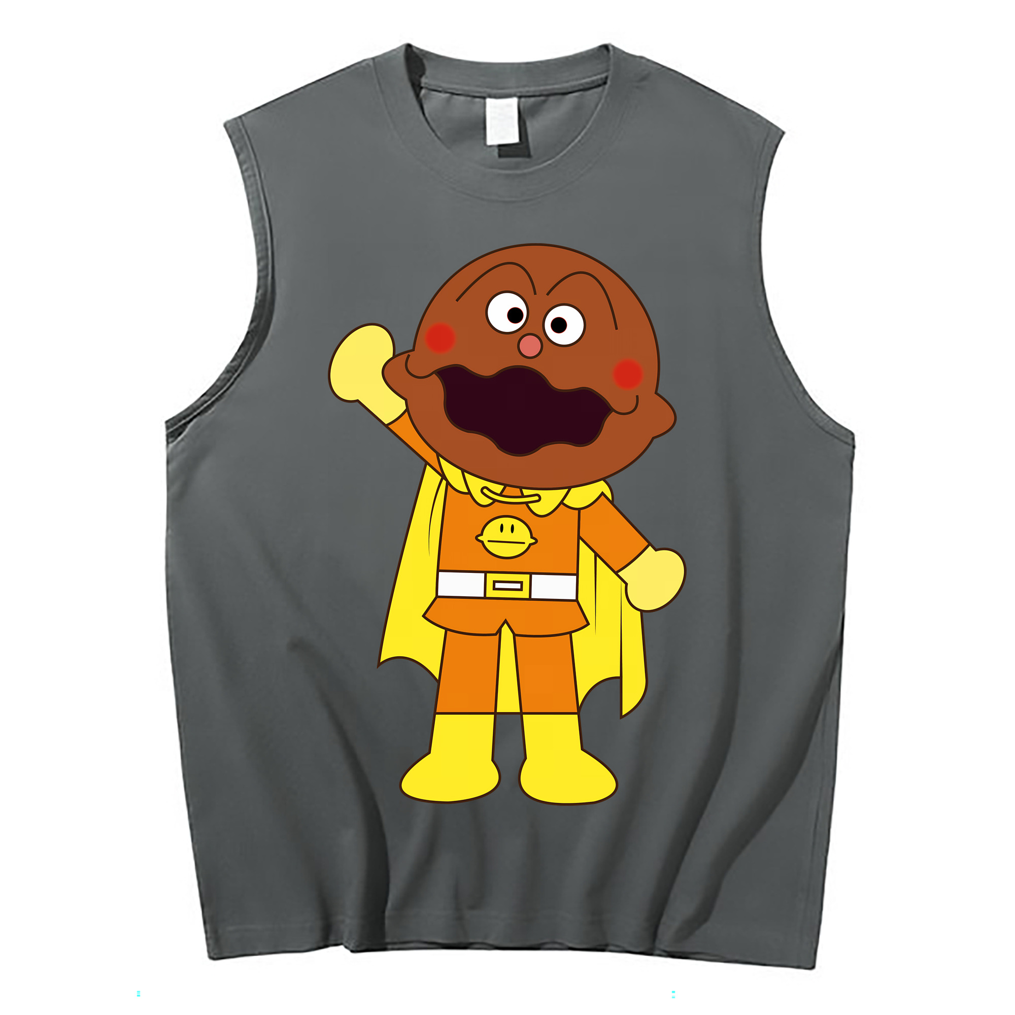 （画像用） アンパンマン Anpanman コットン100％タンクトップ（フロントプリント）